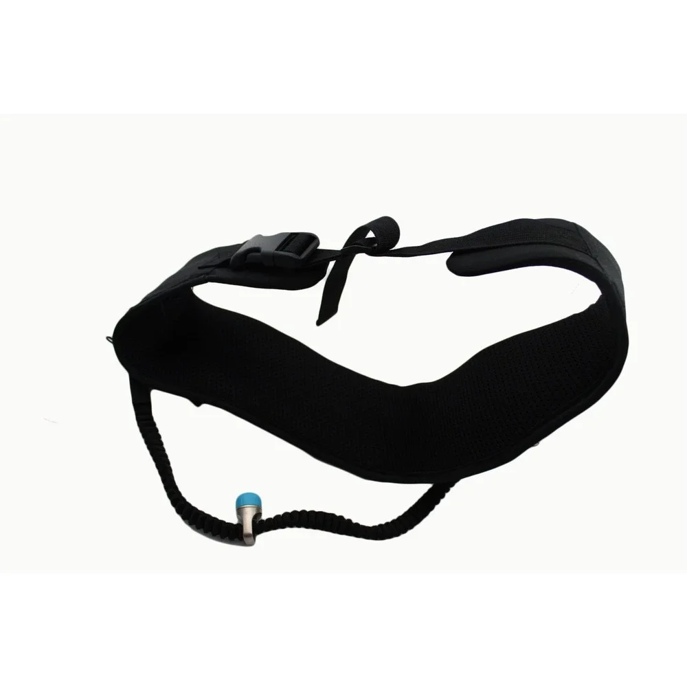 Curli Lok Hands Free Dog Leash Waist Belt Black Padded Running Walking L/XL